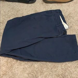 Navy Blue Khaki Pants